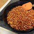 Adding peanuts