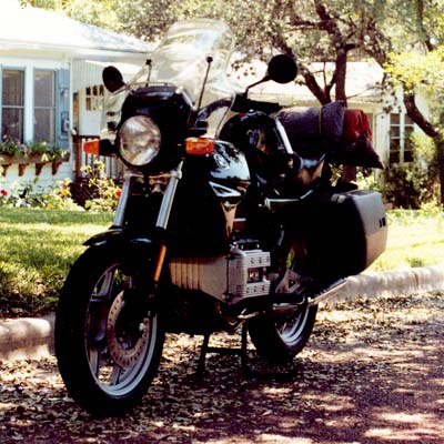 BMW K75T left front